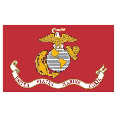 Flag U.S. Marine Corps RED