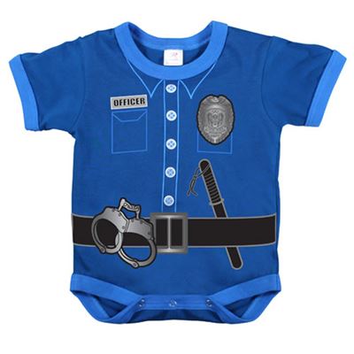 Body infant POLICE UNIFORM BLUE