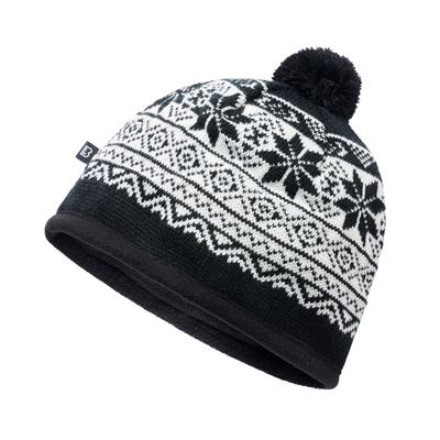 Knitted hat SNOW CAP BLACK