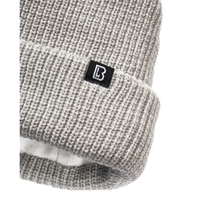 Knitted REFLECTION beanie GREY BRANDIT 7028-12010 2
