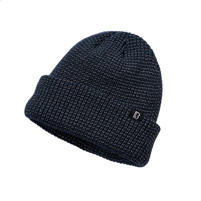 Knitted REFLECTION beanie BLUE