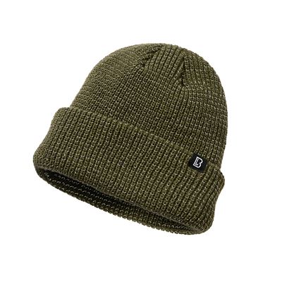 Knitted REFLECTION beanie OLIVE
