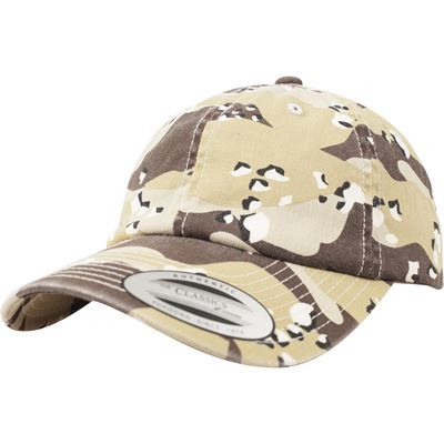 Cap LOW PROFILE Washed US 6-COL DESERT