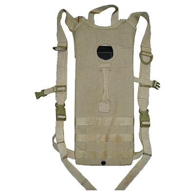 Bag of water MOLLE II only cover TAN used