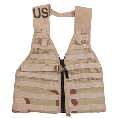 U.S. tactical vest MOLLE II FLC 3Col. DESERT