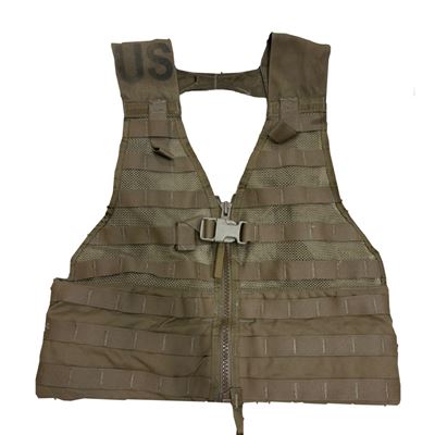 U.S. tactical vest FLC MOLLE II FLC COYOTE used