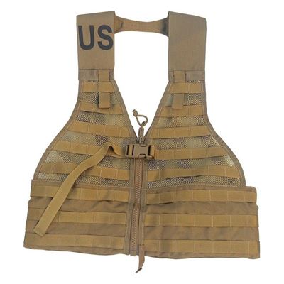 U.S. tactical vest FLC MOLLE II FLC COYOTE used