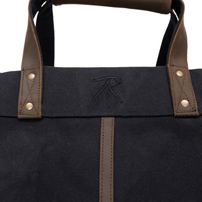 Backwoods Waxed Canvas Log Carrier BLACK