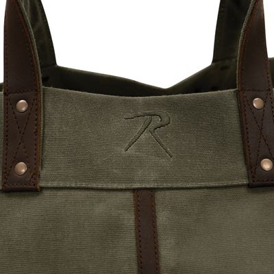 Backwoods Waxed Canvas Log Carrier OLIVE DRAB