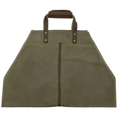 Backwoods Waxed Canvas Log Carrier OLIVE DRAB