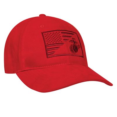 Cap BASEBALL U.S.M.C. RED ROTHCO 71850 2