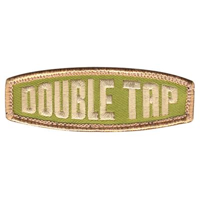 DOUBLE TAP velcro patch