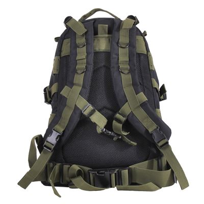 TRANSPORT Backpack big BLACK/OLIV