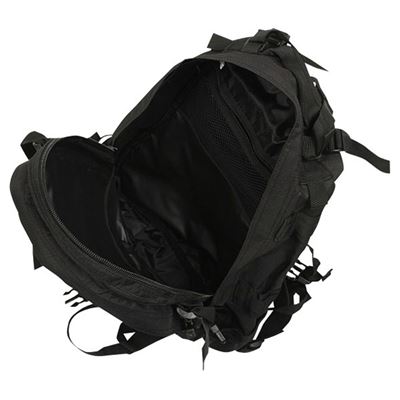 TRANSPORT big black backpack