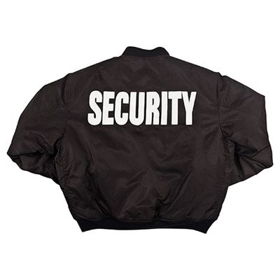 Jacket MA1 FLIGHT SECURITY BLACK