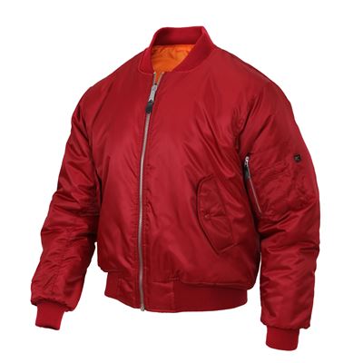 Jacket ULTRA FORCE MA1 FLIGHT RED