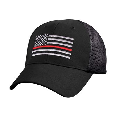 Mesh Back Thin Red Line Tactical Cap