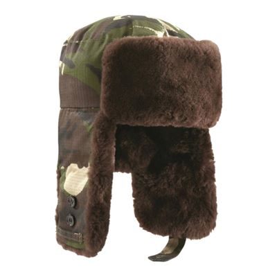 Romanian camouflage DPM earflap hat