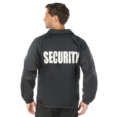 SECURITY ENFORCEMENT COACHES Jacket BLACK