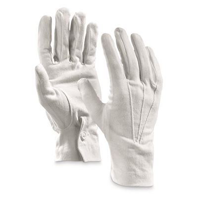 Italian gloves ceremonial WHITE