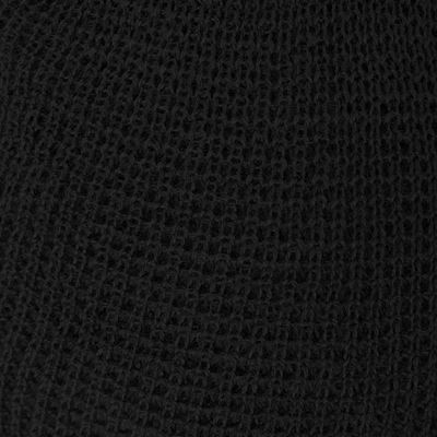 Genuine G.I. WATCH Cap with Brim BLACK US Army 7708 2