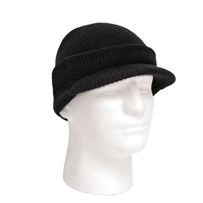 Hat with visor U.S. JEEP BLACK