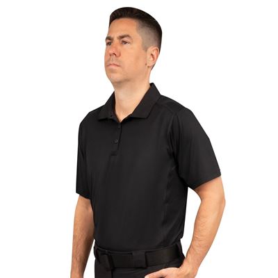 Polo Shirt TACTICAL PERFORMANCE Short-Sleeve BLACK ROTHCO 77310 2