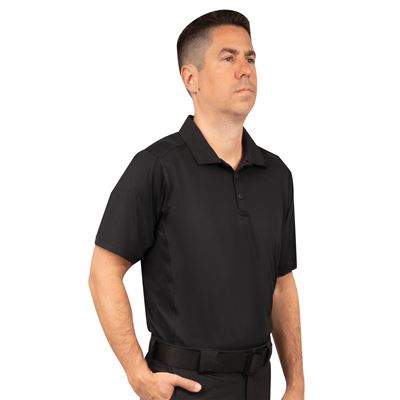 Polo Shirt TACTICAL PERFORMANCE Short-Sleeve BLACK ROTHCO 77310 3