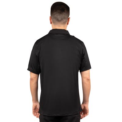 Polo Shirt TACTICAL PERFORMANCE Short-Sleeve BLACK ROTHCO 77310 5