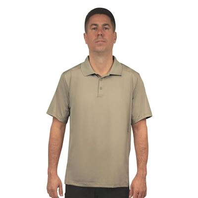 Polo Shirt TACTICAL PERFORMANCE Short-Sleeve SILVER TAN ROTHCO 77320 3