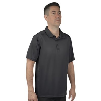 Polo Shirt TACTICAL PERFORMANCE Short-Sleeve CHARCOAL GRAY ROTHCO 77340 2