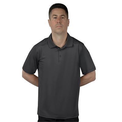 Polo Shirt TACTICAL PERFORMANCE Short-Sleeve CHARCOAL GRAY