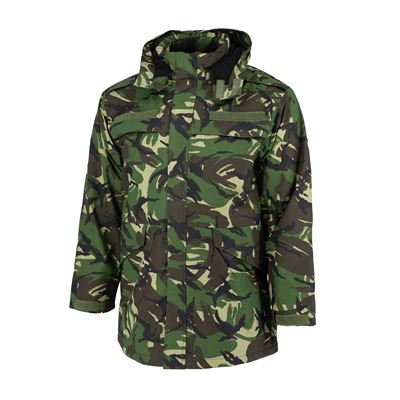 Romanian winter trilaminate rip-stop jacket with DPM lining