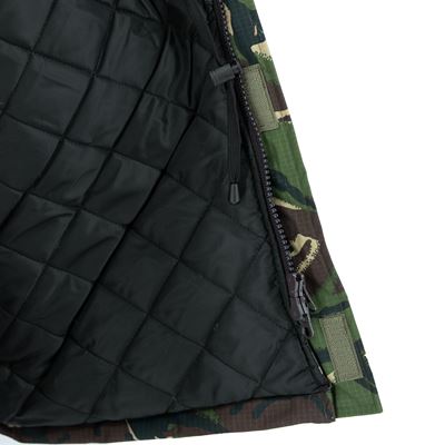 Romanian winter trilaminate rip-stop jacket with DPM lining