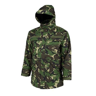 Romanian winter trilaminate rip-stop jacket with DPM lining