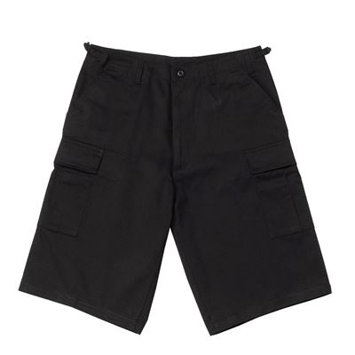 ROTHCO Short Pants FATIGUE XTRA LONG BLACK | MILITARY RANGE