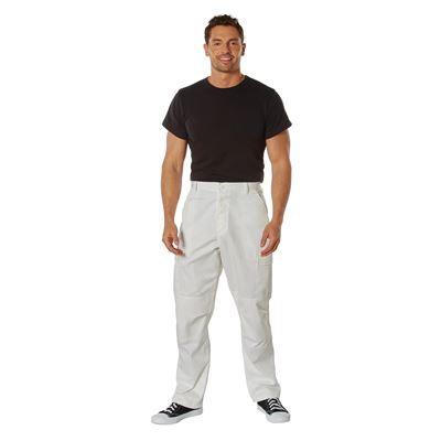 Pants BDU WHITE ROTHCO 111900 4