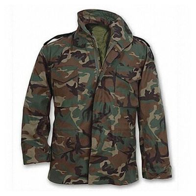 U.S. M65 jacket with liner WOODLAND