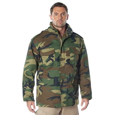 U.S. M65 jacket with liner WOODLAND