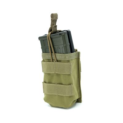 Pouch MOLLE for 2 magazines M4/AR-15 KHAKI used