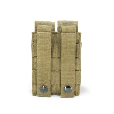Pouch MOLLE for 2 pistol magazines COYOTE used