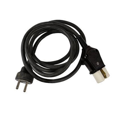 Power cable FLEXO CORD with porcelain plug 250V