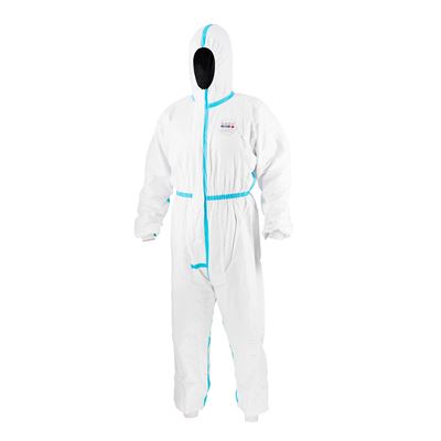 OVERAL YADU disposable protective coverall with hood, WHITE  801998 3