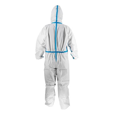 OVERAL TTK disposable protective coverall with hood, WHITE  801999 2