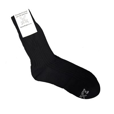 Socks 97 for military police officers BLACK