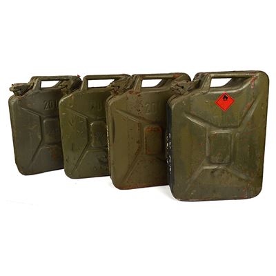 Canister ACR 20 l jerrycan metal used second