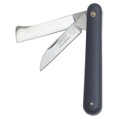 Grafts knife STAINLESS STEEL/PLSATIC BLACK