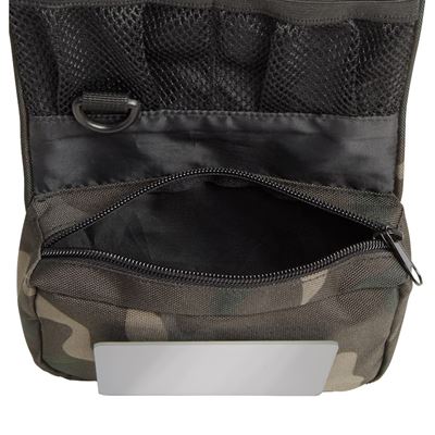 TOILETRY BAG MEDIUM DARK CAMO