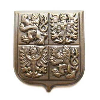 Brass Badge CZECH ARMY