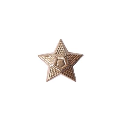 Czech Army Brass Rank Badge